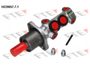 FTE H229057.7.1 pagrindinis cilindras, stabdžiai 
 Stabdžių sistema -> Pagrindinis stabdžių cilindras
6K2 611 019 C, 6K2 698 019, 6K2 611 019 C