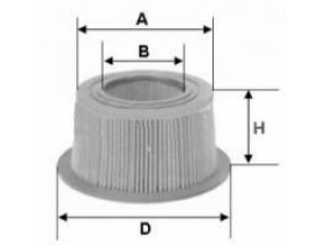 UNIFLUX FILTERS XA34 oro filtras 
 Filtrai -> Oro filtras
5001104, A690X9A641BA, A740X9601CA