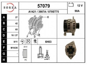 EAI 57079 kintamosios srovės generatorius
504033459
