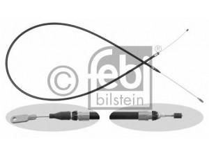FEBI BILSTEIN 26557 trosas, stovėjimo stabdys 
 Stabdžių sistema -> Valdymo svirtys/trosai
124 420 25 85