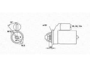 MAGNETI MARELLI 943251139010 starteris 
 Elektros įranga -> Starterio sistema -> Starteris
1202000, 1202005, 1202010, 1202125