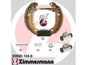 ZIMMERMANN 20990.104.8 stabdžių trinkelių komplektas 
 Techninės priežiūros dalys -> Papildomas remontas
7701 205 095, 7701 205 096, 7701 205 098