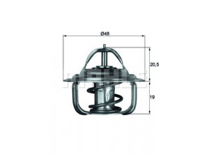 MAHLE ORIGINAL TX 1 92D termostatas, aušinimo skystis 
 Aušinimo sistema -> Termostatas/tarpiklis -> Thermostat
1059953, 1338 052, 1338870, 90200836