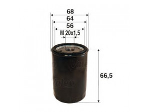 VALEO 586022 alyvos filtras 
 Filtrai -> Alyvos filtras
15400-PFB-004, 15400-PFB-014, 15400-PJ7-005