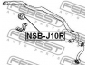 FEBEST NSB-J10R skersinio stabilizatoriaus įvorių komplektas 
 Ašies montavimas/vairavimo mechanizmas/ratai -> Stabilizatorius/fiksatoriai -> Sklendės
54613-JD18C