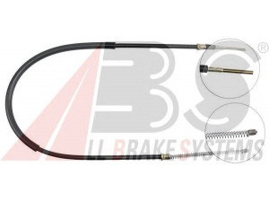 A.B.S. K12597 trosas, stovėjimo stabdys 
 Stabdžių sistema -> Valdymo svirtys/trosai
54640-70A00, 54660-A83310