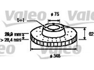 VALEO 197178 stabdžių diskas 
 Dviratė transporto priemonės -> Stabdžių sistema -> Stabdžių diskai / priedai
34 11 6 771 986, 34 11 6 793 244