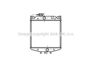 AVA QUALITY COOLING DU2001 radiatorius, variklio aušinimas 
 Aušinimo sistema -> Radiatorius/alyvos aušintuvas -> Radiatorius/dalys
1640087712, 1640087724