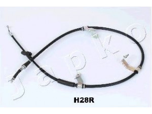 JAPKO 131H28R trosas, stovėjimo stabdys 
 Stabdžių sistema -> Valdymo svirtys/trosai
597702E200, 597702E200