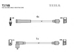 TESLA T278B uždegimo laido komplektas 
 Kibirkšties / kaitinamasis uždegimas -> Uždegimo laidai/jungtys
1612493, 90350542