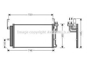 AVA QUALITY COOLING HY5084 kondensatorius, oro kondicionierius