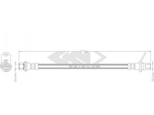 SPIDAN 340561 stabdžių žarnelė 
 Stabdžių sistema -> Stabdžių žarnelės
9008094A65