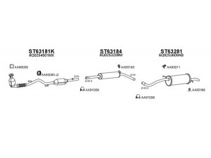 VENEPORTE 600093 išmetimo sistema 
 Išmetimo sistema -> Išmetimo sistema, visa