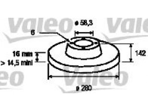 VALEO 187029 stabdžių diskas 
 Dviratė transporto priemonės -> Stabdžių sistema -> Stabdžių diskai / priedai
1904531, 8584182