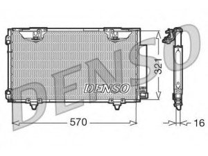DENSO DCN50010 kondensatorius, oro kondicionierius 
 Oro kondicionavimas -> Kondensatorius
8845005070