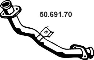 EBERSPÄCHER 50.691.70 išleidimo kolektorius 
 Išmetimo sistema -> Išmetimo vamzdžiai
MB 611506