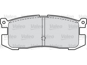 VALEO 598846 stabdžių trinkelių rinkinys, diskinis stabdys 
 Techninės priežiūros dalys -> Papildomas remontas
GJ87-26-48ZA, GJ872648ZA, GJY7-26-48Z9A