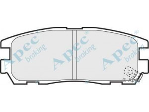 APEC braking PAD1047 stabdžių trinkelių rinkinys, diskinis stabdys 
 Techninės priežiūros dalys -> Papildomas remontas
8971755300