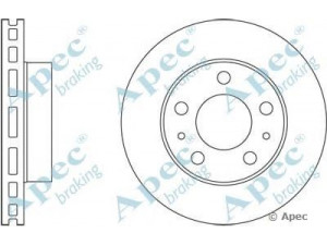 APEC braking DSK2482 stabdžių diskas 
 Stabdžių sistema -> Diskinis stabdys -> Stabdžių diskas
424937, 424938, 51705758, 51740249