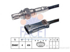 FACET 10.7594 lambda jutiklis 
 Variklis -> Variklio elektra
22690-00QAF, 1628 SW, 60 01 549 007