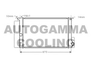 AUTOGAMMA 105179 radiatorius, variklio aušinimas 
 Aušinimo sistema -> Radiatorius/alyvos aušintuvas -> Radiatorius/dalys
164000D400, 164000D410, 164000T150