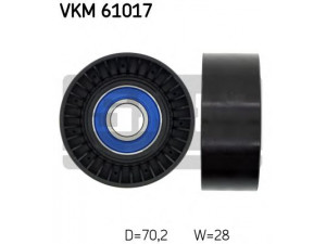 SKF VKM 61017 kreipiantysis skriemulys, V formos rumbuotas diržas 
 Diržinė pavara -> V formos rumbuotas diržas/komplektas -> Laisvasis/kreipiamasis skriemulys
16603-0R010, 16603-0R010