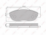 LYNXauto BD-6102 stabdžių trinkelių rinkinys, diskinis stabdys 
 Techninės priežiūros dalys -> Papildomas remontas
1609253080, 4253.93, 4254.26