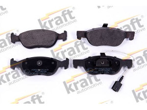KRAFT AUTOMOTIVE 6003180 stabdžių trinkelių rinkinys, diskinis stabdys 
 Techninės priežiūros dalys -> Papildomas remontas
71753041, 71753042, 77362090, 77362186