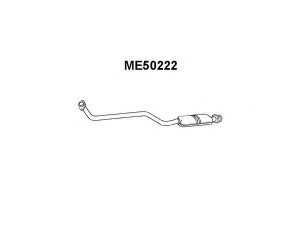 VENEPORTE ME50222 priekinis duslintuvas 
 Išmetimo sistema -> Duslintuvas
1244902019