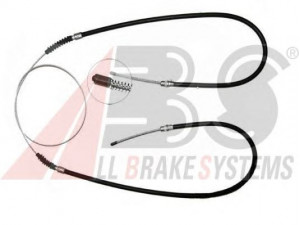 A.B.S. K10415 trosas, stovėjimo stabdys 
 Stabdžių sistema -> Valdymo svirtys/trosai
4834.76, ZF4450938, 4450938, 4834.76