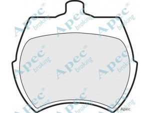 APEC braking PAD37 stabdžių trinkelių rinkinys, diskinis stabdys 
 Techninės priežiūros dalys -> Papildomas remontas
GBP177, GBP213, GBP281, GBP90213