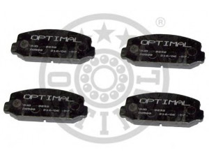 OPTIMAL 9232 stabdžių trinkelių rinkinys, diskinis stabdys 
 Techninės priežiūros dalys -> Papildomas remontas
0449114090, 0449120110, 0449120111