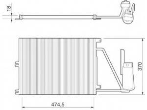 MAGNETI MARELLI 350203220000 kondensatorius, oro kondicionierius 
 Oro kondicionavimas -> Kondensatorius
1850051