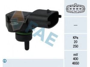 FAE 15124 jutiklis, įsiurbimo kolektoriaus slėgis 
 Elektros įranga -> Jutikliai
39200-27400, 39200-42020, 39200-42030