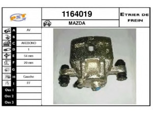 SNRA 1164019 stabdžių apkaba
G09133710, G09133990