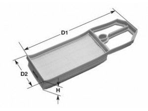 CLEAN FILTERS MA1065 oro filtras 
 Filtrai -> Oro filtras
036129620C, 032129620C, 036129611M