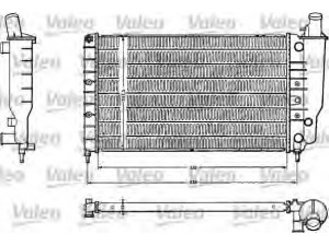 VALEO 810888 radiatorius, variklio aušinimas 
 Aušinimo sistema -> Radiatorius/alyvos aušintuvas -> Radiatorius/dalys
7700778034