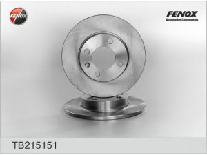 FENOX TB215151 stabdžių diskas 
 Stabdžių sistema -> Diskinis stabdys -> Stabdžių diskas
811615301, 811615301B, 823615301
