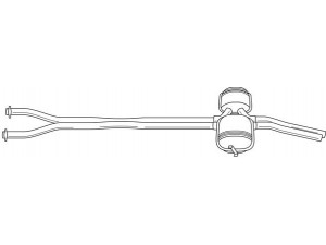 AKS DASIS SG35430 vidurinis duslintuvas