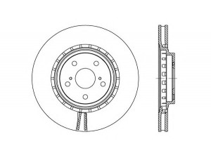 OPEN PARTS BDA2718.20 stabdžių diskas 
 Dviratė transporto priemonės -> Stabdžių sistema -> Stabdžių diskai / priedai
4351248110, 4351248110