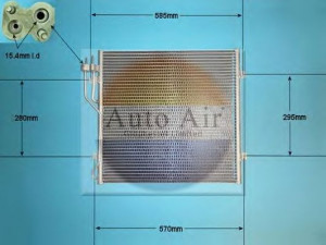 AUTO AIR GLOUCESTER 16-9661 kondensatorius, oro kondicionierius 
 Oro kondicionavimas -> Kondensatorius
560522298