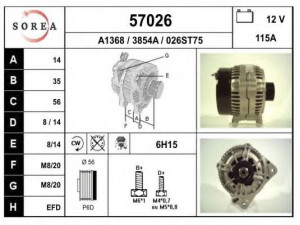 EAI 57026 kintamosios srovės generatorius
38522303
