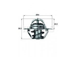 MAHLE ORIGINAL TX 3 83D termostatas, aušinimo skystis 
 Aušinimo sistema -> Termostatas/tarpiklis -> Thermostat
3156283, 105 000 106 400, 105.00.01.064.00