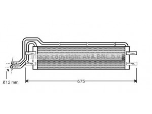 AVA QUALITY COOLING MT3102 alyvos aušintuvas, variklio alyva 
 Aušinimo sistema -> Radiatorius/alyvos aušintuvas -> Alyvos aušintuvas