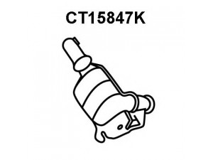 VENEPORTE CT15847K pirminis katalizatorius 
 Išmetimo sistema -> Katalizatoriaus keitiklis
1706S0, 1706V3, 1706W1, 1706Y3