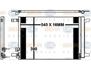 HELLA 8FC 351 343-111 kondensatorius, oro kondicionierius 
 Oro kondicionavimas -> Kondensatorius
5Q0 816 411 AA, 5Q0 816 411 AB