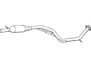 FENNO P3420 vidurinis duslintuvas 
 Išmetimo sistema -> Duslintuvas
(LFZ2-40-55XB)
