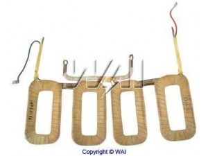 WAIglobal 59-9102 polių apvija, starteris
252119, 9920328, 9920661, 1290113
