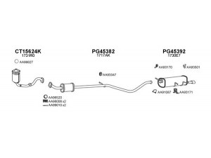 VENEPORTE 450665 išmetimo sistema 
 Išmetimo sistema -> Išmetimo sistema, visa