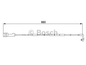 BOSCH 1 987 474 921 įspėjimo kontaktas, stabdžių trinkelių susidėvėjimas 
 Stabdžių sistema -> Susidėvėjimo indikatorius, stabdžių trinkelės
1238409, 90343961